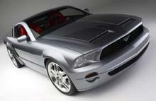 Mustangkonceptbilerne angiver fremtidens designlinjer for sportsvognsklassikeren.
